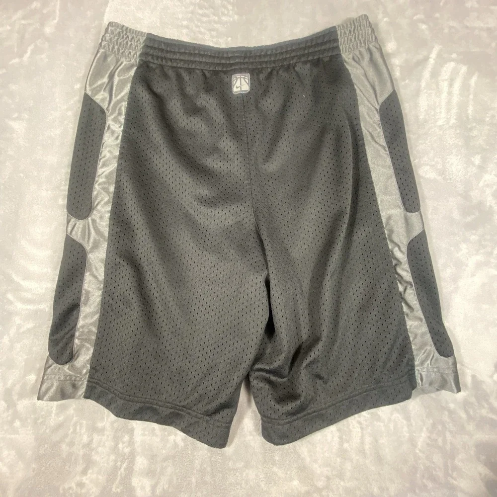 Shorts Nike‎ Men's Medium Hoop Basketball StreetBall Black Sport Swoosh Training